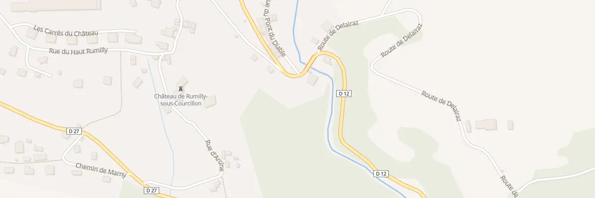 Plan du 1420 Rte des Gorges du Borne à Saint-Pierre-en-Faucigny