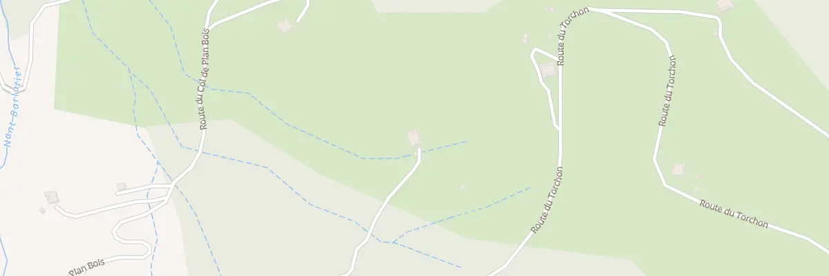 Plan du 697 Rte du col de Plan Bois à Manigod