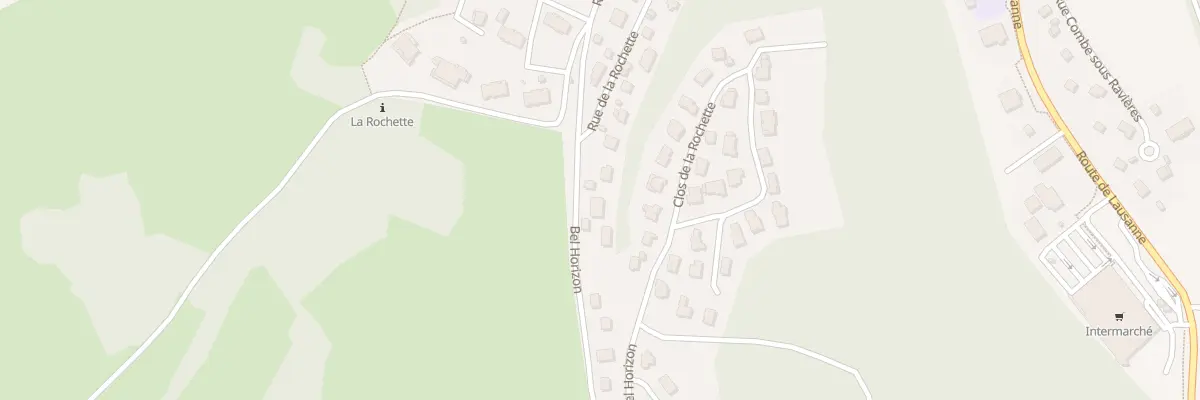 Plan du 24 Rue de la Rochette aux Hôpitaux-Neufs