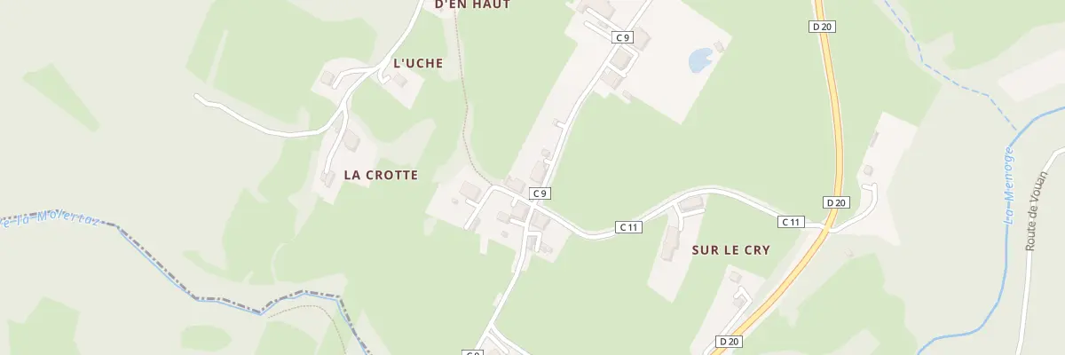 Plan du 910 Rte de la Corbière à Saint-André-de-Boëge