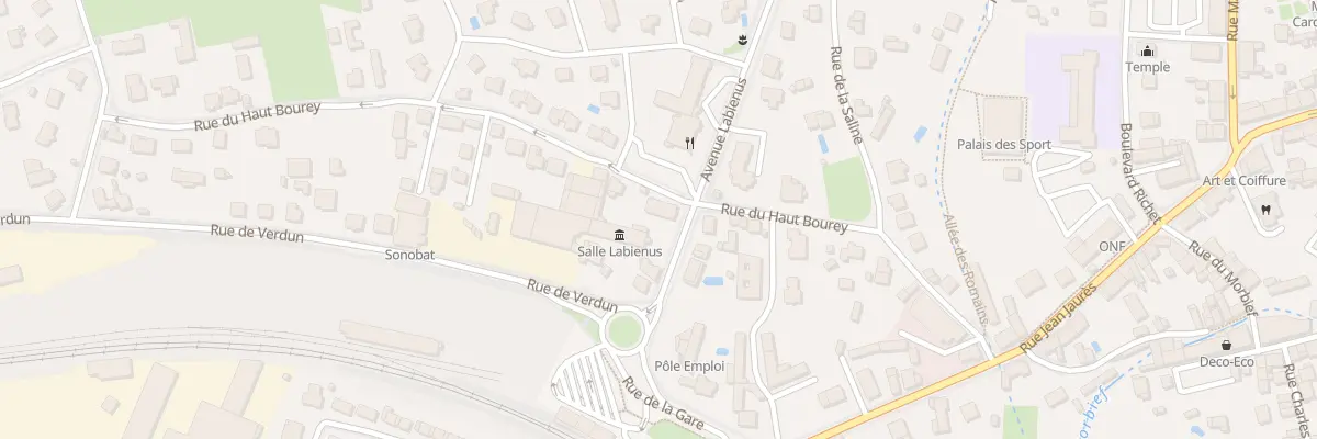 Plan du 10 Rue du Haut Bourey à Luxeuil-les-Bains