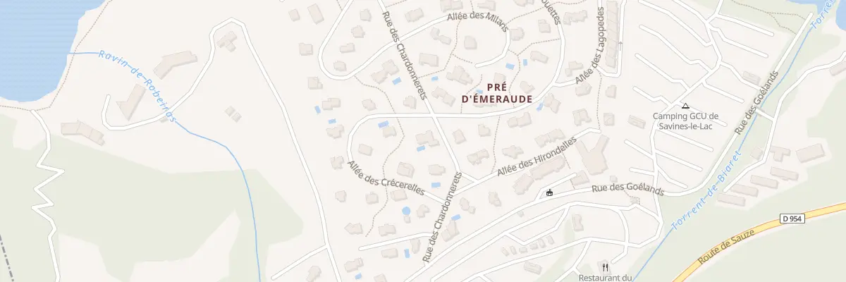 Plan du 9 Rue des Chardonnerets à Savines-le-Lac