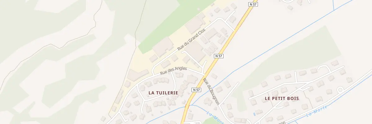 Plan du 4 La Tuilerie à La Cluse-et-Mijoux