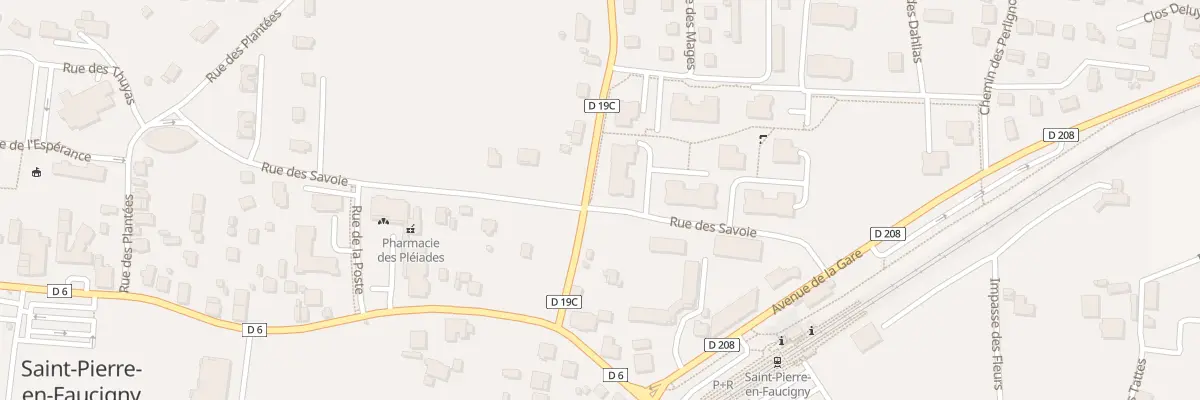 Plan du 399 Rue des savoie à Saint-Pierre-en-Faucigny