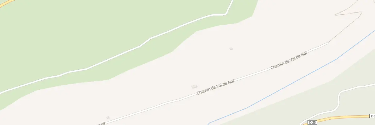 Plan du 7095 La Graou Est à La Palud-sur-Verdon