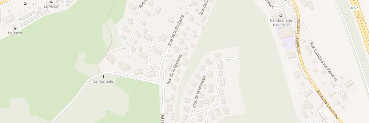 Plan du 29 Rue de la Rochette aux Hôpitaux-Neufs