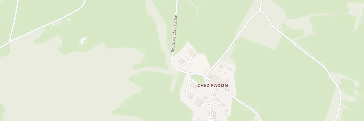 Plan du 795 Rte de Chez Padon à Faucigny