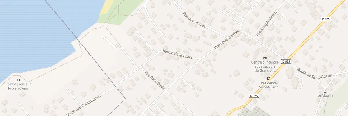 Plan du 57 Che de la Plaine à Grignon