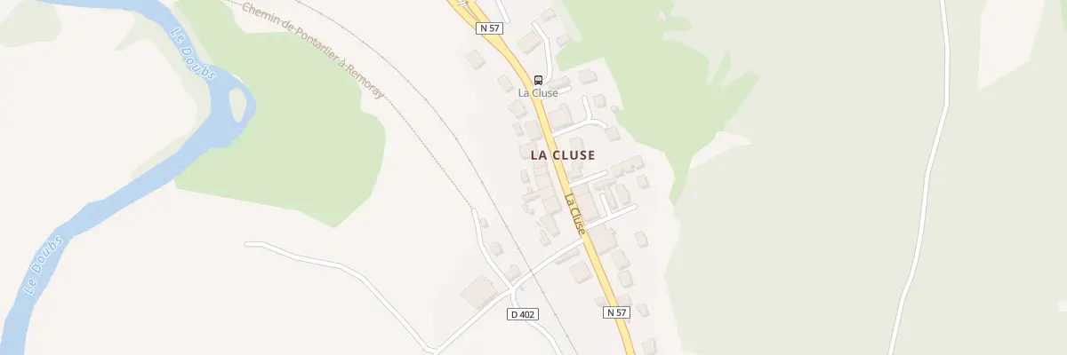 Plan du 23 A la Cluse à La Cluse-et-Mijoux