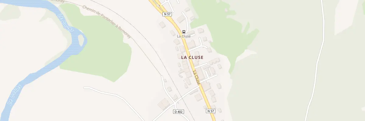 Plan du 25 A la Cluse à La Cluse-et-Mijoux