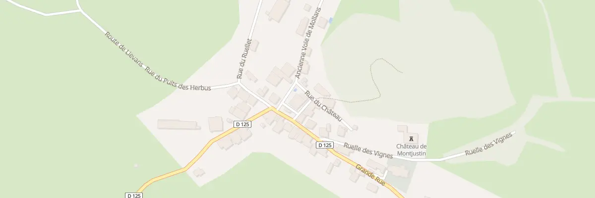 Plan du 22 Ancienne Voie de Mollans à Montjustin-et-Velotte