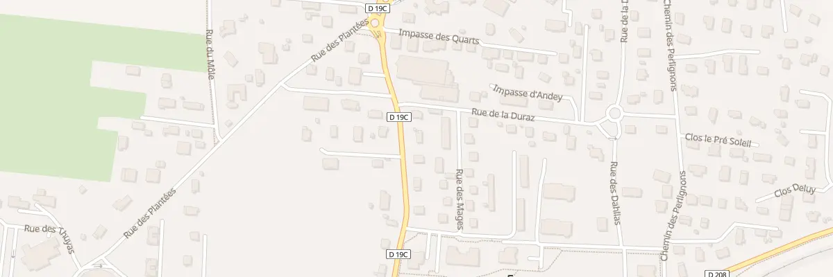 Plan du 40 Rue de la duraz à Saint-Pierre-en-Faucigny