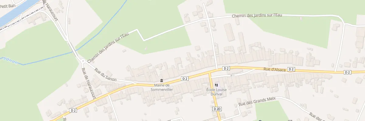 Plan du 18 Rue de Lorraine à Sommerviller