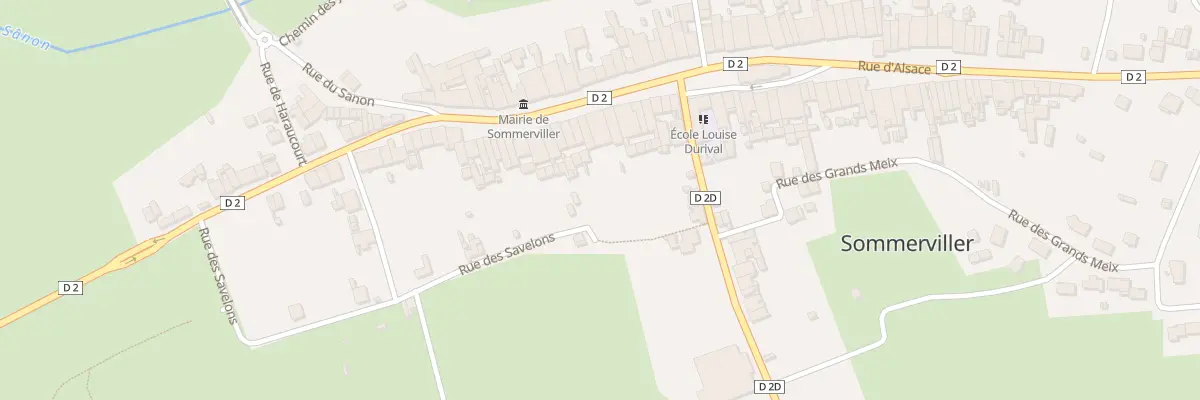 Plan du 15 Rue de Lorraine à Sommerviller