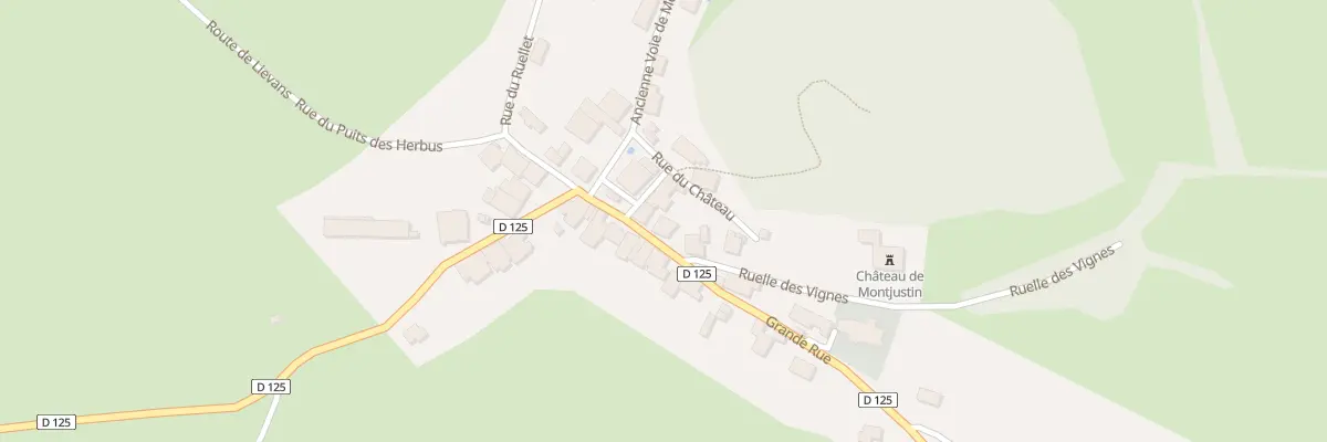 Plan du 59 Grande Rue à Montjustin-et-Velotte