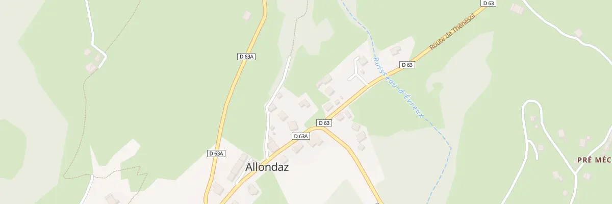 Plan du 5137F Allondaz à Allondaz