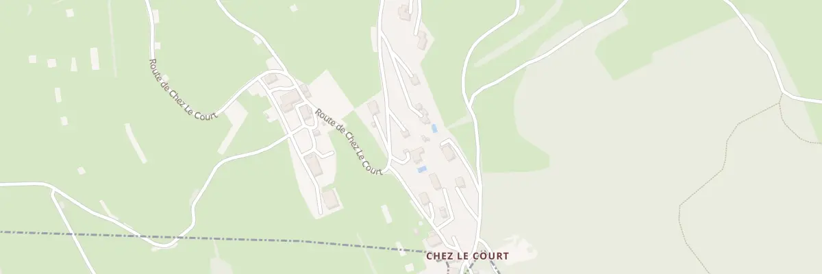 Plan du 1493 Rte de Chez Padon à Faucigny