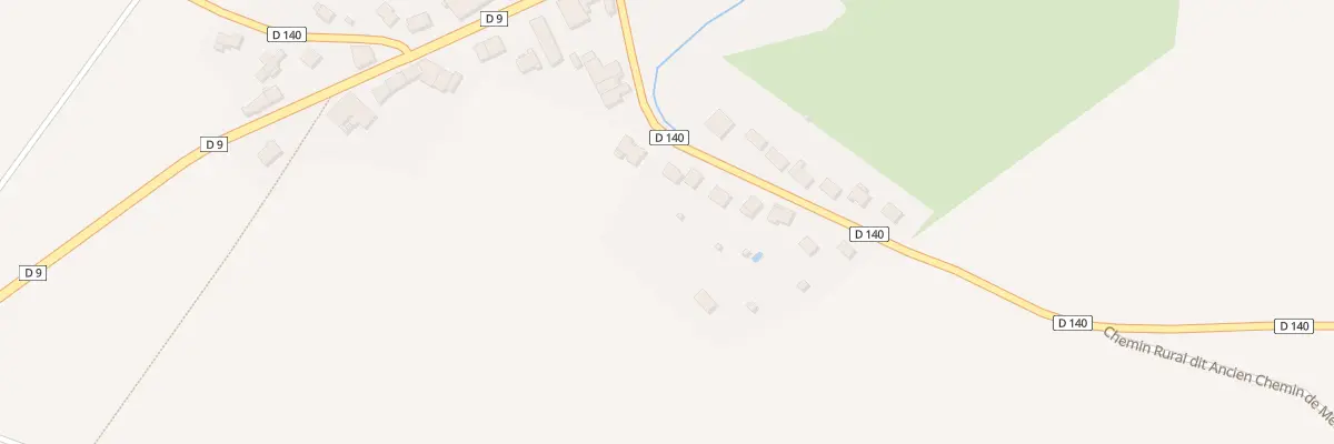 Plan du 10 Rue de la Gare à Méhoncourt