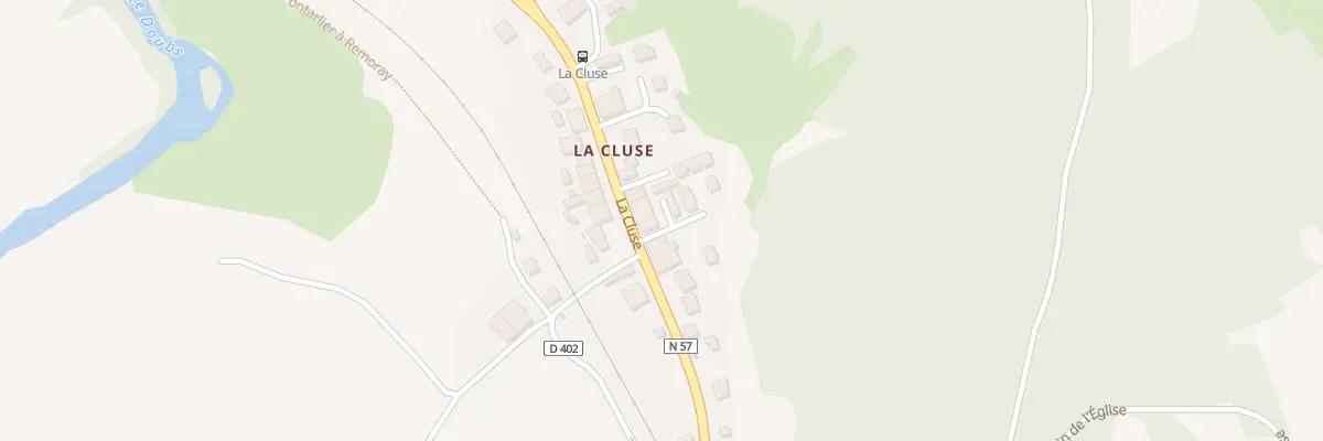 Plan du 12 A la Cluse à La Cluse-et-Mijoux