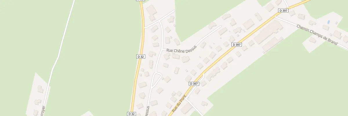 Plan du 16 Rue Chene Dessus à Épenoy