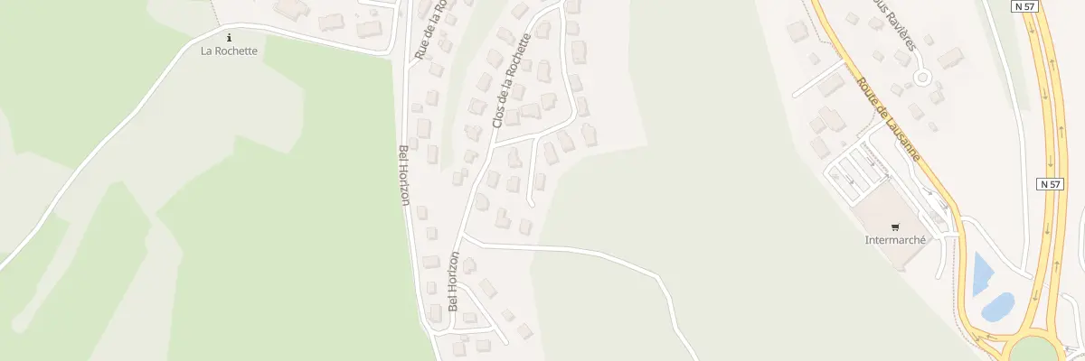 Plan du 38 Clos de la Rochette aux Hôpitaux-Neufs