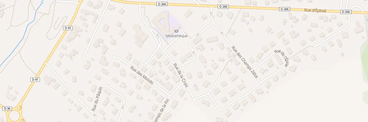 Plan du 1 Rue des Marbriers à Uxegney