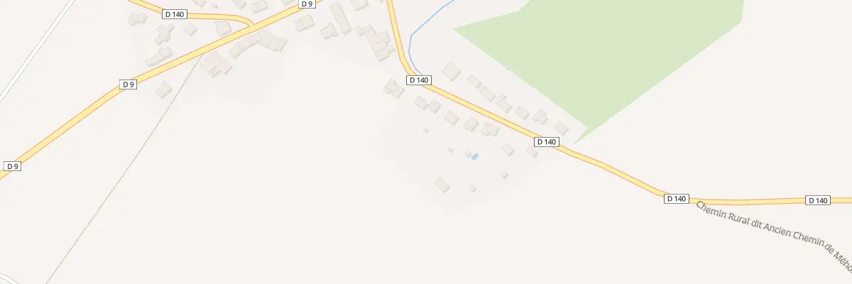 Plan du 12 Rue de la Gare à Méhoncourt