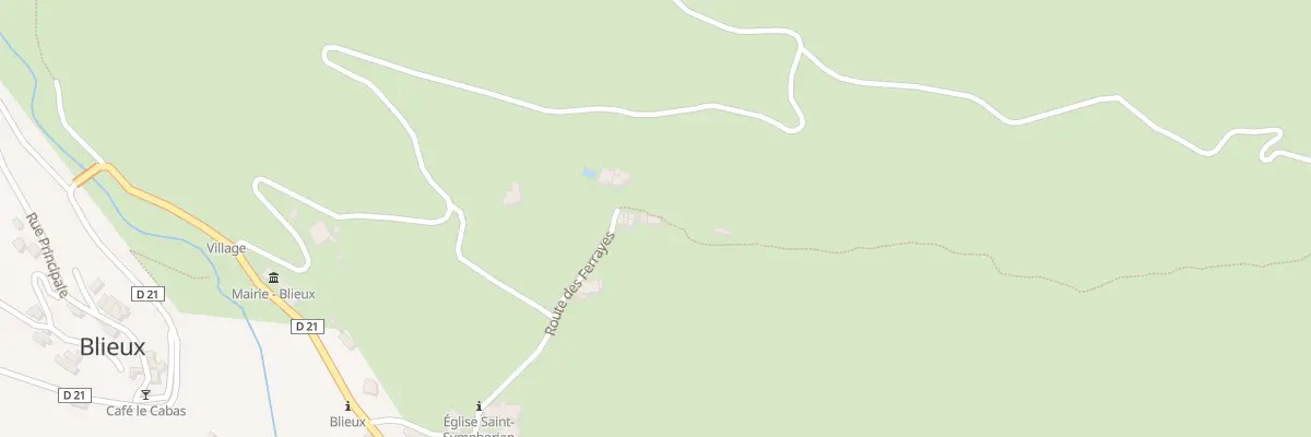 Plan du 5039 Les Ferrays à Blieux