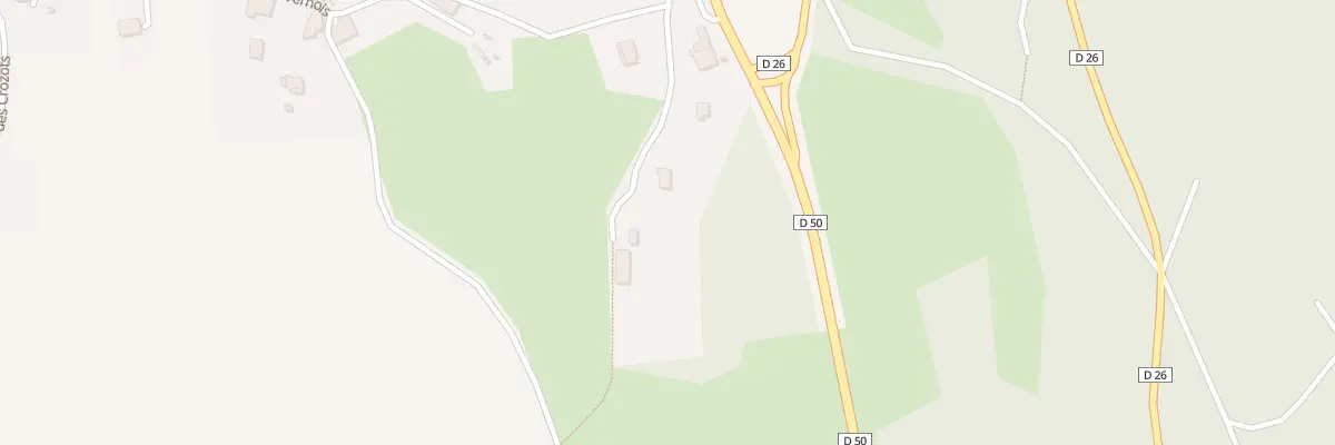 Plan du 5 Rue de la Gougelle à Mésandans