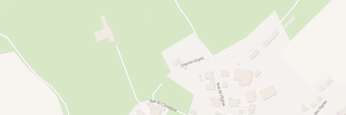 Plan du 1 Che Guyot à Genevreuille