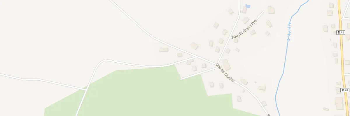 Plan du 493 Rue de l’Avière à Domèvre-sur-Avière