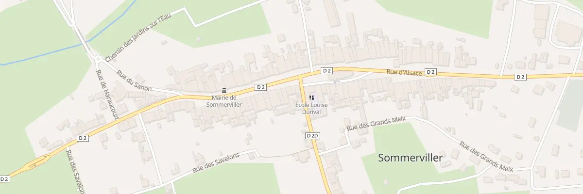 Plan du 5 Rue de Lorraine à Sommerviller