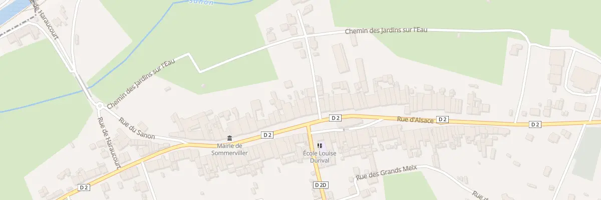 Plan du 4 Rue de Lorraine à Sommerviller