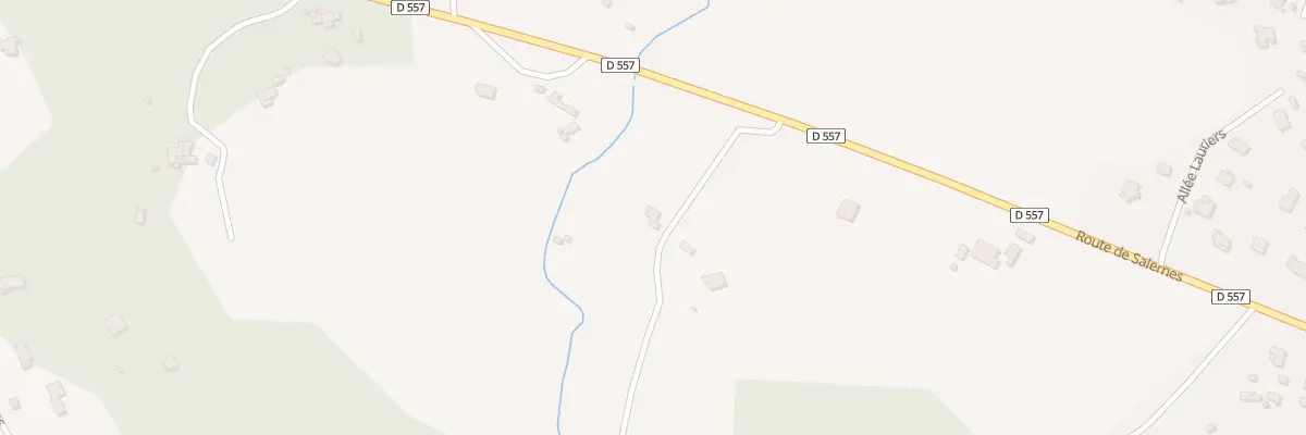 Plan du 2033 Rte de Salernes à Flayosc