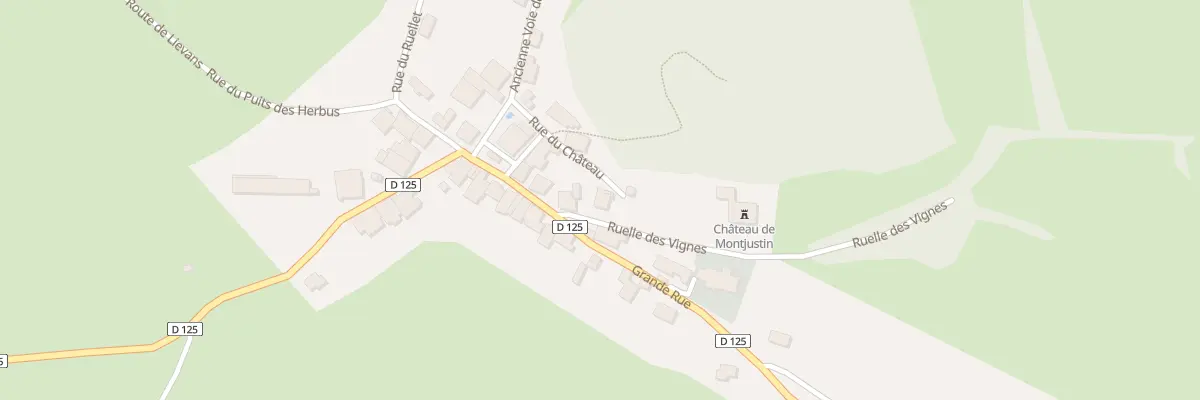 Plan du 112 Rue du Chateau à Montjustin-et-Velotte