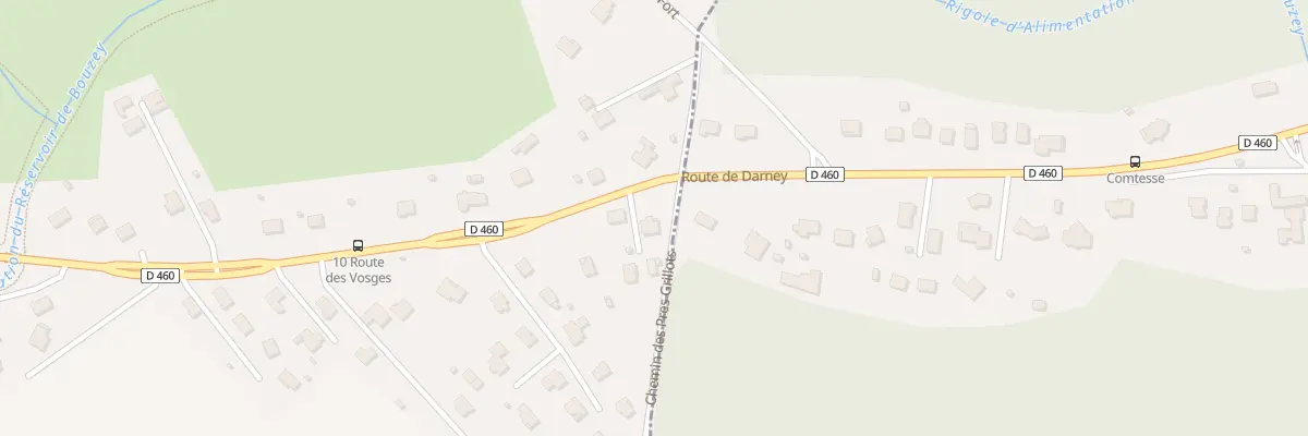 Plan du 1 Rte des Vosges à Sanchey