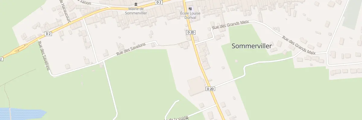 Plan du 8 Rue Jeanne d’Arc à Sommerviller