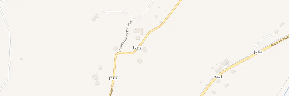 Plan du 7074 Arbueye à Barrême