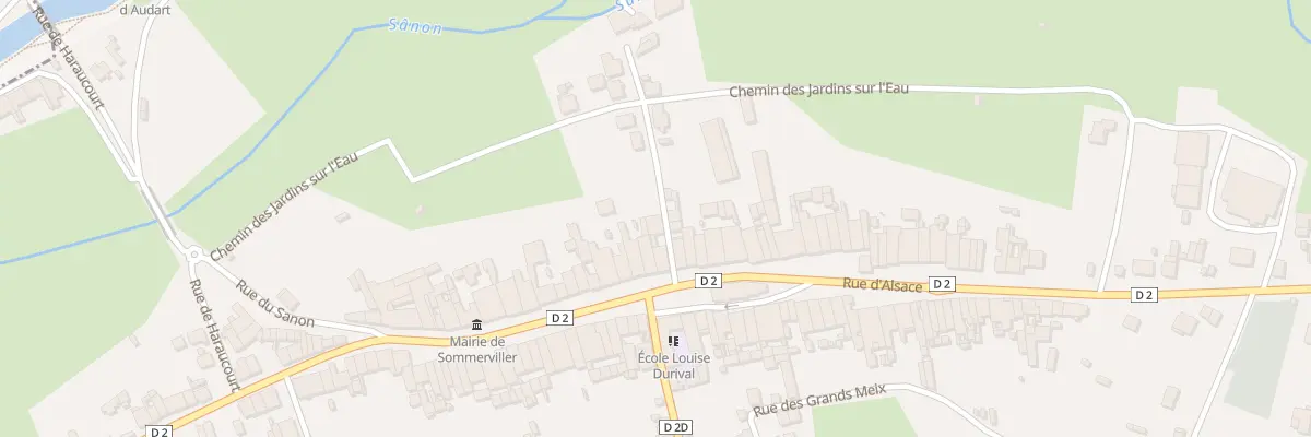 Plan du 15 Rue du Moulin à Sommerviller