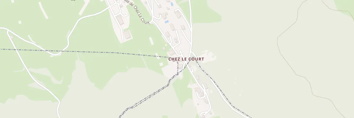Plan du 2512 Rte de Chez le Court à Faucigny