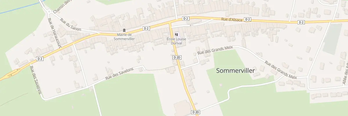Plan du 4 Rue Jeanne d’Arc à Sommerviller
