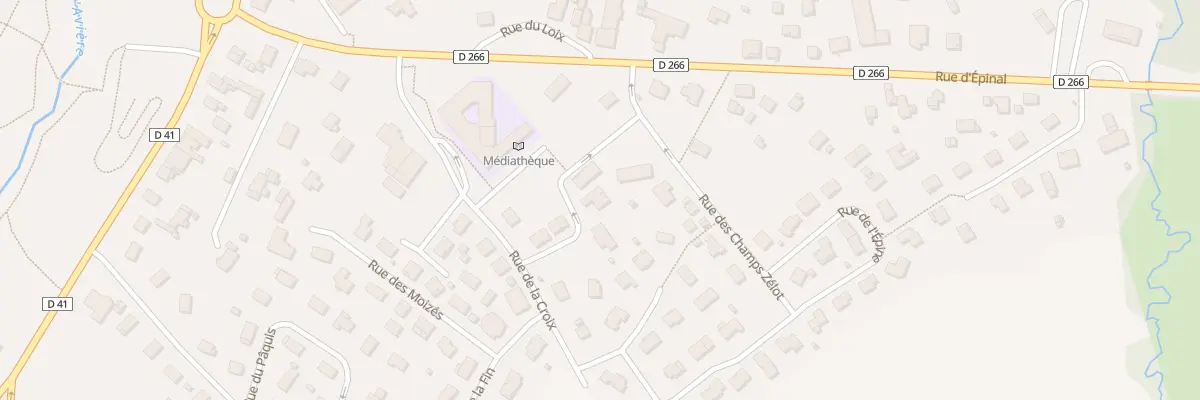 Plan du 8 Rue des Marbriers à Uxegney