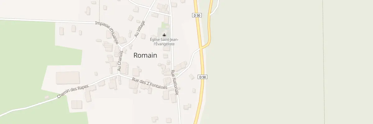 Plan du 5043 Sur la Porte à Romain