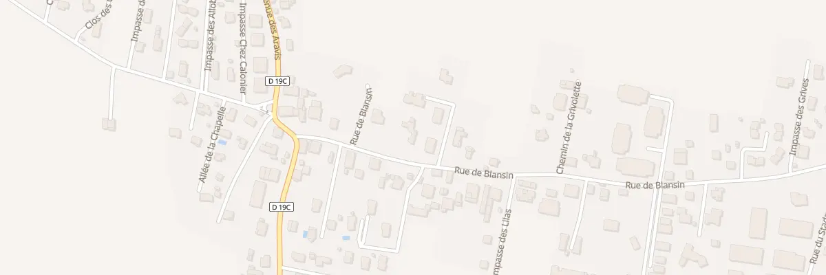 Plan du 127 Rue de Blansin à Saint-Pierre-en-Faucigny