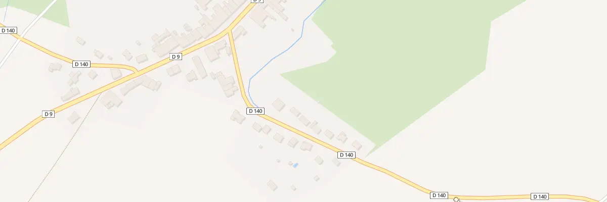 Plan du 3B Rue de la Gare à Méhoncourt