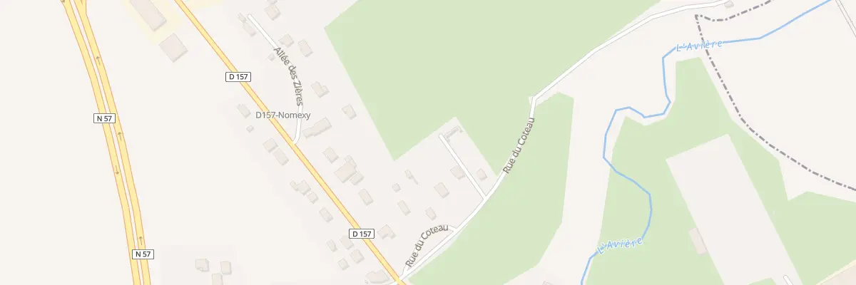 Plan du 7B Rue du Coteau à Nomexy