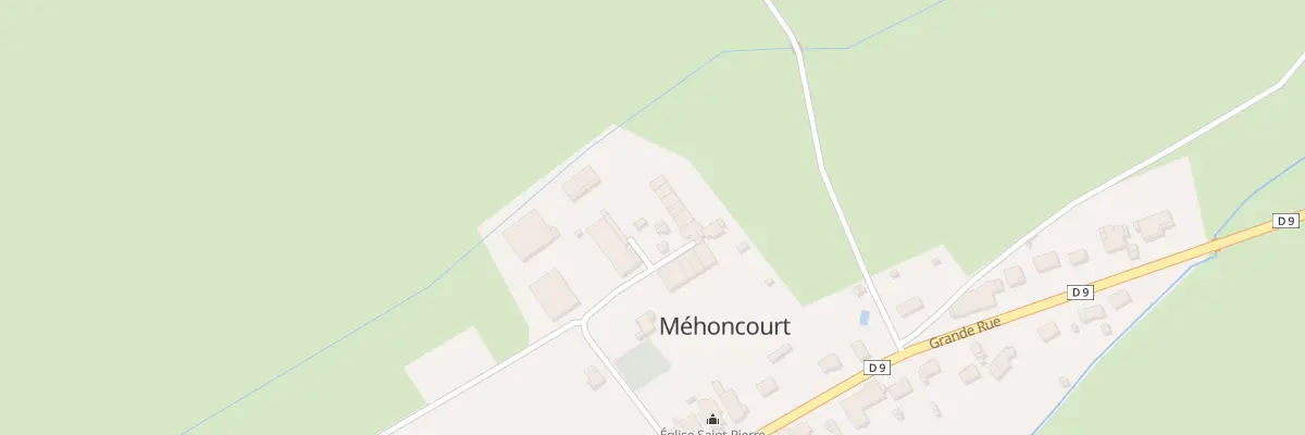 Plan du 10 Rue du Château à Méhoncourt