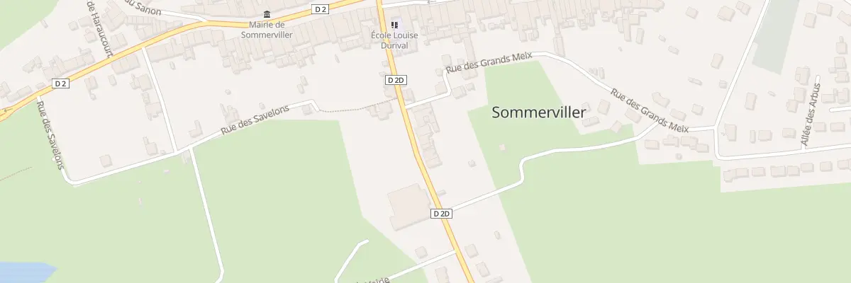 Plan du 11 Rue Jeanne d’Arc à Sommerviller