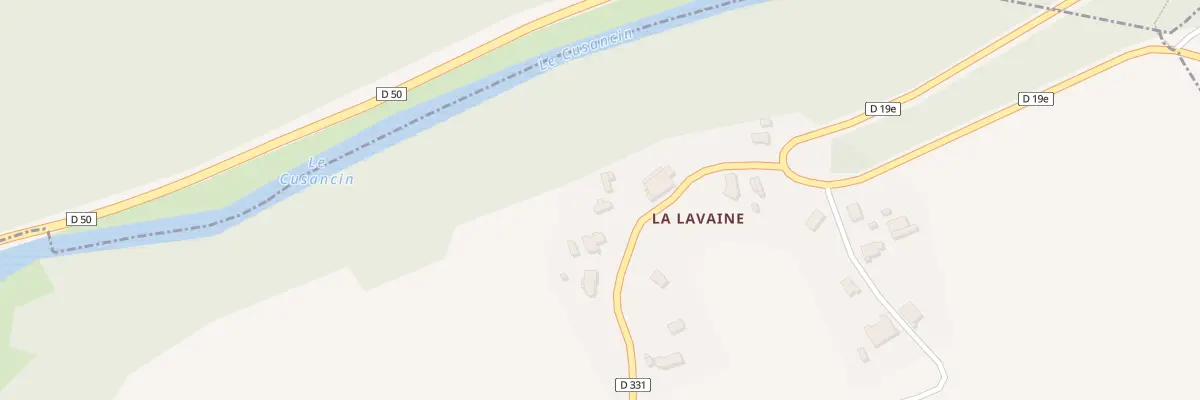 Plan du 6 La Lavaine à Pont-les-Moulins