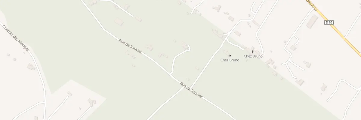 Plan du 707 Che du Sauvie à Lorgues